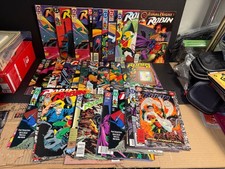 Robin 1993 Series Robin II Comic Lot x35 Mixed Issues #s in Desc. No Bag/Board picture