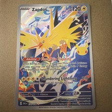 Zapdos 133/128 30th Celebration Illustration Rare Pokémon TCG English NM Card picture