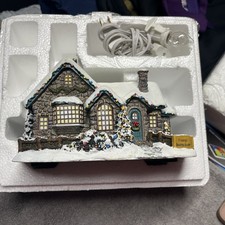 #G2418 COA - Thomas Kinkade Village Sweet Shop Christmas Collection picture