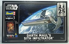 REVELL STAR WARS DARTH MAULS SITH INFILTRATOR 1:120 # 05638 MODEL KIT SEALED picture