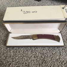 Harley Davidson Country Roads Limited Series Buck 110 Folding Knife picture