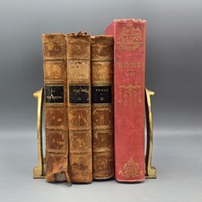 Pair of Vintage Baldwin Equestrian Brass Horseshoe Bookends picture
