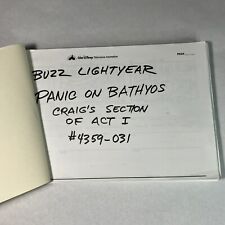 Buzz Lightyear Disney Storyboard Copy LOT 200+ Pages S1. Ep. 16 picture