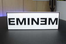 Eminem 3D printed Logo Sign Wall Desk Shelf Art picture