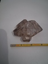 Large HERKIMER DIAMOND quartz crystal (166 Grams) Faceted On All Sides picture