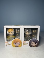 [PAIR] Haikyuu Osamu & Atsumu Miya Uniform Ver. Nendoroid 2627/2626 NEW lot picture