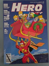 HERO ILLUSTRATED COMICS MAGAZINE #19 January 1995 RADIOACTIVE MAN SIMPSONS COVER picture