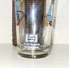 1973 Pepsi Glass Slow Poke Rodriguez Warner Bros Looney Tunes White Lettering picture