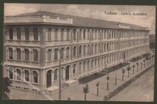 Piedmont. TORTONA (Alessandria). School Building. Travelled in 1919 picture