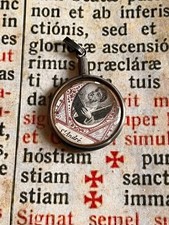 RARE Stunning Manna of Saint Andrew relic : Special SILVER Reliquary Pendant  picture