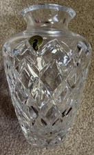 Rare Vintage WATERFORD Diamond / Vertical Cut  8