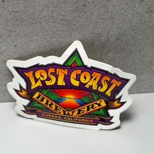 LOST COAST BREWERY Eureka, California STICKER decal craft beer brewing Advert 3