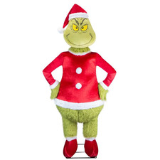 Gemmy 6 ft Life-Size Animated Fuzzy Grinch Singing & Dancing Christmas Decor picture