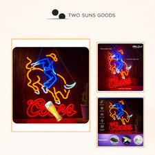 LED Beer Neon Sign - Bar Decor, Rodeo Light, Pub & Banquet Lighting, Bright LED picture