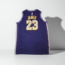 LeBron James Signed Jersey #23 Los Angeles Lakers W/COA picture
