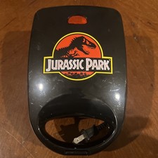 Jurassic Park Grilled Cheese Sandwich Maker Uncanny Brands TRex Panini Press picture