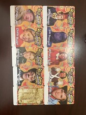 Elaut Willy Wonka Full 10 Card Set With The Golden Ticket-no barcodes or marks picture