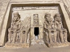 Large Fantastic Ancient Egyptian Abu Simbel Temple like the original one picture