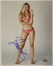 Josie Canseco Autographed/Signed 8x10 Photo PSA Coca-Cola Bikini Sexy Hot Model picture