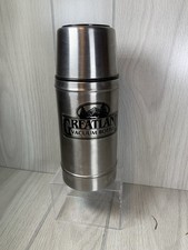 Greatland Vacuum Bottle Silver Hot Cold Liquid Lunch Box Camping With Handle picture