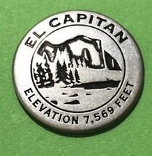 Vintage Yosemite El Capitan Round Token picture