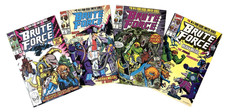 BRUTE FORCE #1-4 COMPLETE SERIES Marvel Comics 1990 #1 2 3 4  FULL Set UNREAD NM picture