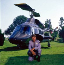 Airwolf TV Cast Studio Photo Poster Framing Print 8 x 10 picture