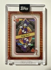2025 Topps Disney Mint DAISY Duck /125 Jack Of Hearts Acetate #QH-16 Card picture