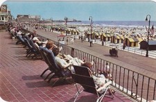 On The Sundeck of The Marlborough~Blenheim Hotel-ATLANTIC CITY, New Jersey picture