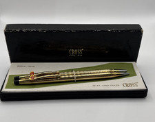 Vintage Cross 12KT Gold-Filled Pen & Pencil Set (Orkin Corporate Edition) picture