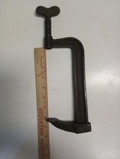 Vintage ,Colt- Batavia,NY.,Clamp,No. 2, 7 In Opening,77 Stamped,Also 60 Stamp picture