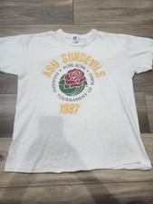 Vintage 1987 Arizona State Rose Bowl Shirt Size Medium picture