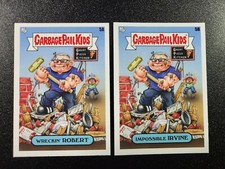 Robert Irvine Restaurant Impossible Spoof 2021 Garbage Pail Kids 2 Card Set picture
