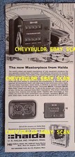 1964 Halda Twinmaster Rally Clock Vintage Ad 