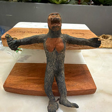 Vintage 1970s Bendable King Kong Toy Figure RKO General Marked #6217 w/Fay Wray picture