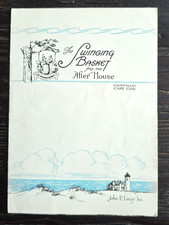 C. 1940s The Swinging Basket Guest House Inn Chatham MA Brochure Vintage Travel picture