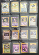 1999 Pokémon card lot (16 cards) Holo's Raichu 36/108 Snorlax 11/64 Trainers + picture