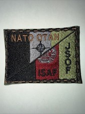 French Foreign Legion Nato Jsof ISAF Commando Afgan War Patch picture