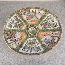 Antique Famille Rose Medallion chinese export oval platter 19th century  14