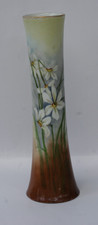 Vintage Austrian Royal Crown Vienna Porcelain Vase Flowers picture