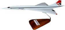 British Airways Aérospatiale BAC Concorde Negus Desk Top 1/100 Model SC Airplane picture