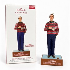 VIDEO Hallmark 2019 Christmas Vacation Clark Cup of Cheer Sound Ornament picture