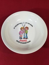 Campbells Soup Bowl Anchor Dinnerware Japan 16 oz Porcelain NEW in box picture