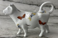 Vintage Li Moge Cow Creamer Hand Painted Made In France.    Excellent Condition picture