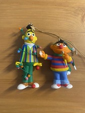 Bert and Ernie Vintage Christmas Ornament Henson Ornaments - Without Boxes picture