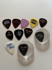 Group Of Vintage Guitar Picks Jonny Winter The Destroyers George Thergood picture