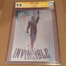 Invincible #1 Foil Edition Jock Cover CGC SS 9.8 Signed By JOCK SUPER RARE picture