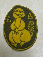 Camp Whitsett Eager Beaver Felt Camp Patch picture