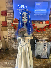 Corpse Bride Emily Animated Life-Size Halloween Decorative Prop Figure picture