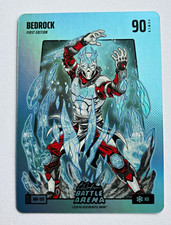 2026 Bo Jackson Battle Arena Bedrock Connor Bedard Battlefoil Blue 1st Edition  picture